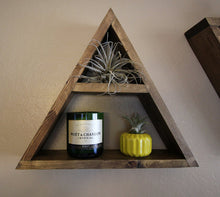 Triangle Floating Wall Shelves - Set of Three